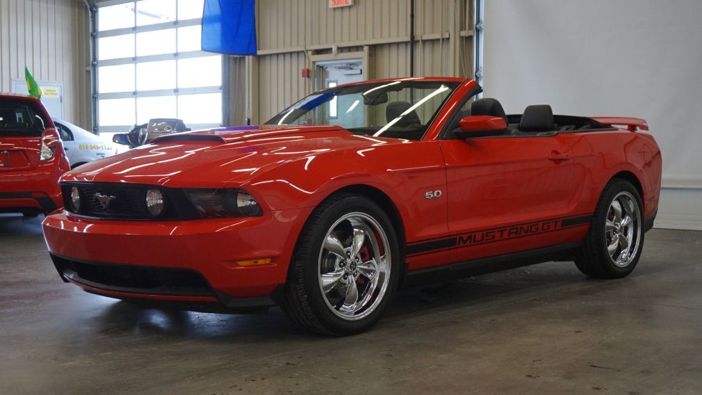 2011 Ford Mustang GT 5.0L Cabriolet (cuir) #2