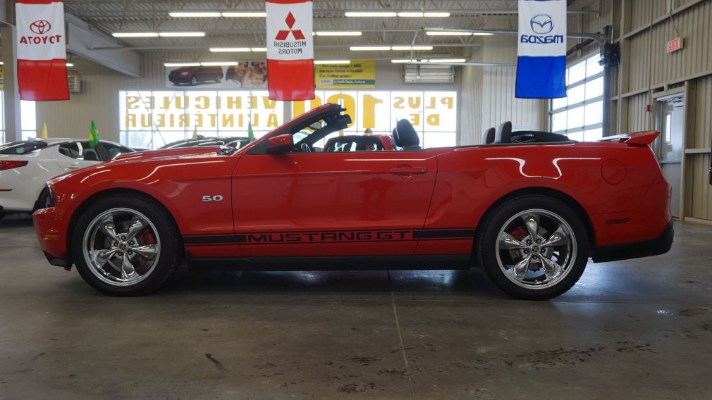 2011 Ford Mustang GT 5.0L Cabriolet (cuir) #3