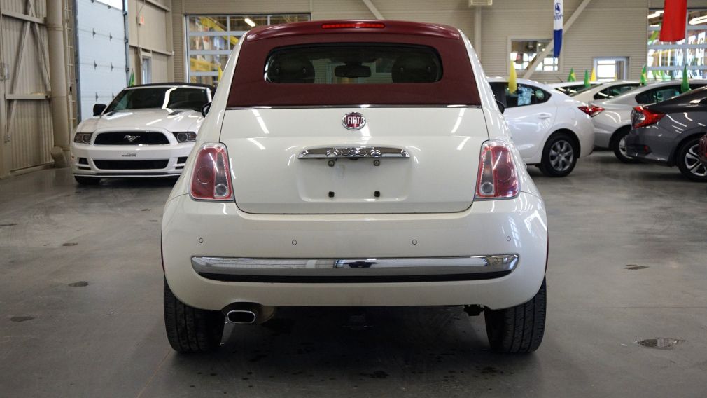 2012 Fiat 500 C Cabriolet (cuir-sonar) #6