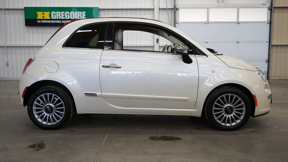 2012 Fiat 500 C Cabriolet (cuir-sonar) #8