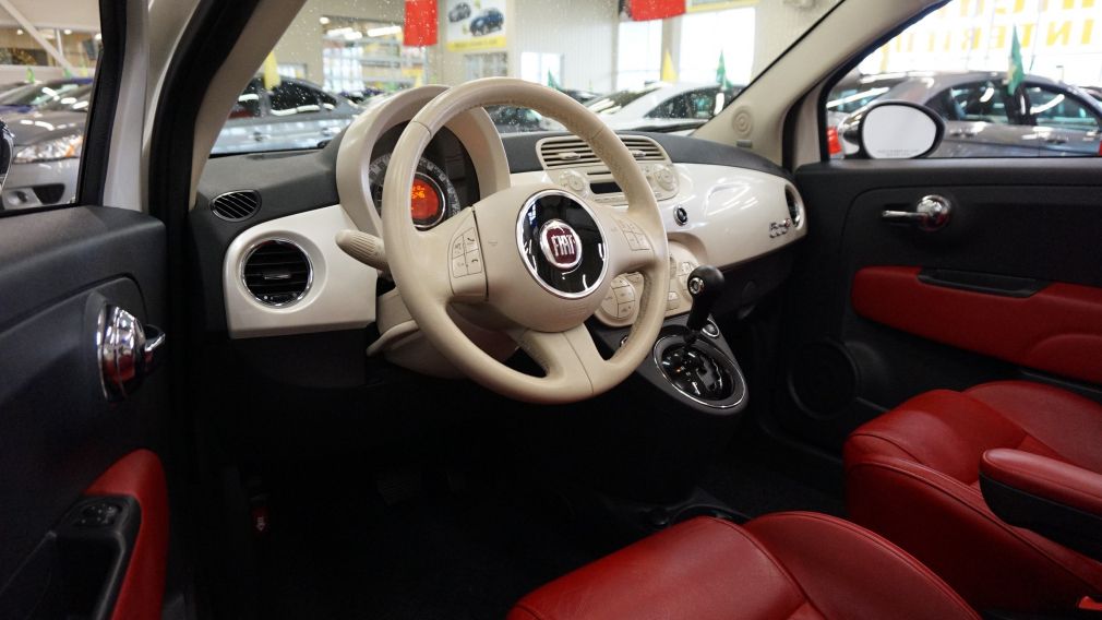 2012 Fiat 500 C Cabriolet (cuir-sonar) #11