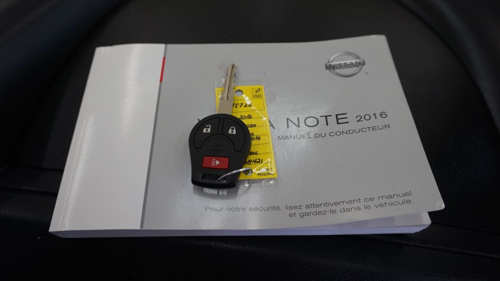 2016 Nissan Versa Note SV (caméra de recul) #30