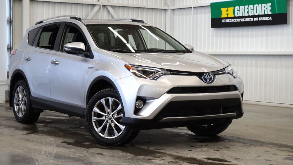 2016 Toyota Rav 4 Hybid Limited (caméra-cuir-toit) #0