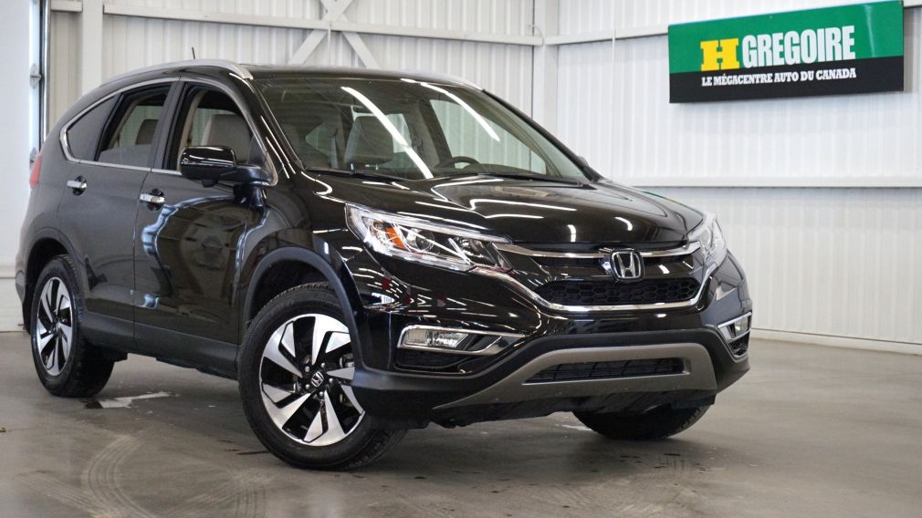 2016 Honda CRV Touring AWD (cuir-toit-caméra-navi) #0