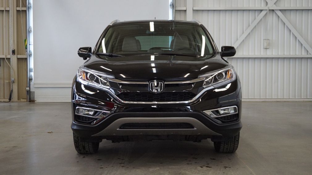 2016 Honda CRV Touring AWD (cuir-toit-caméra-navi) #2