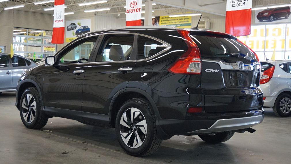 2016 Honda CRV Touring AWD (cuir-toit-caméra-navi) #4