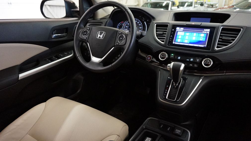 2016 Honda CRV Touring AWD (cuir-toit-caméra-navi) #13