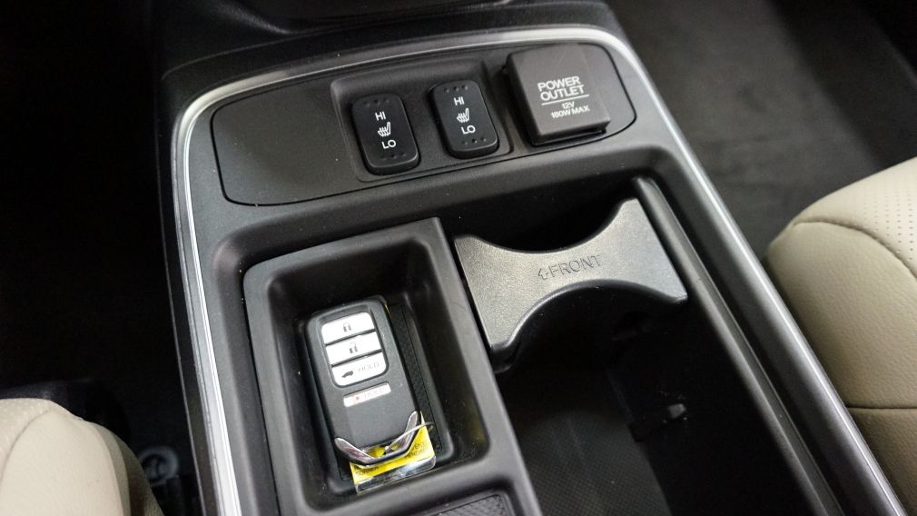 2016 Honda CRV Touring AWD (cuir-toit-caméra-navi) #19
