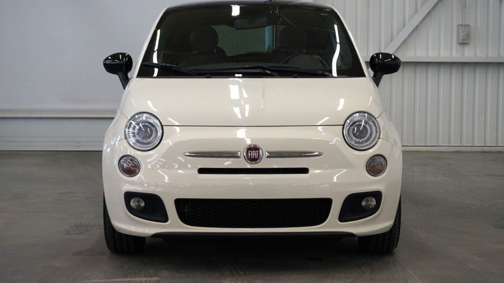 2013 Fiat 500 Lounge (cuir-toit ouvrant) #2