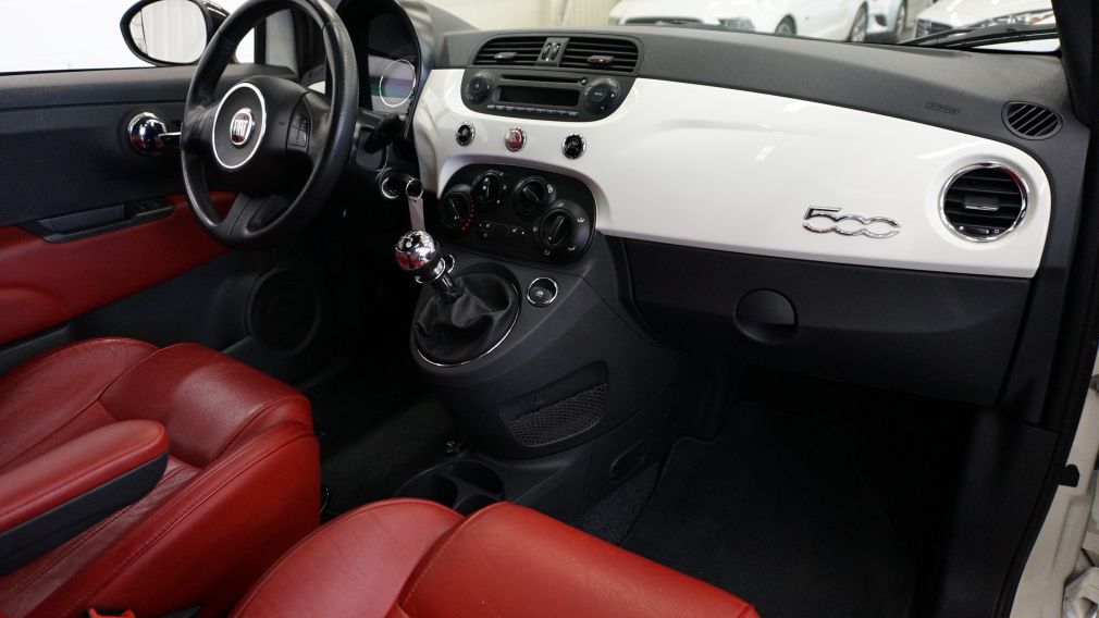 2013 Fiat 500 Lounge (cuir-toit ouvrant) #26