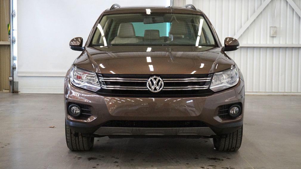 2015 Volkswagen Tiguan Comfortline AWD (cuir-toit-caméra) #2