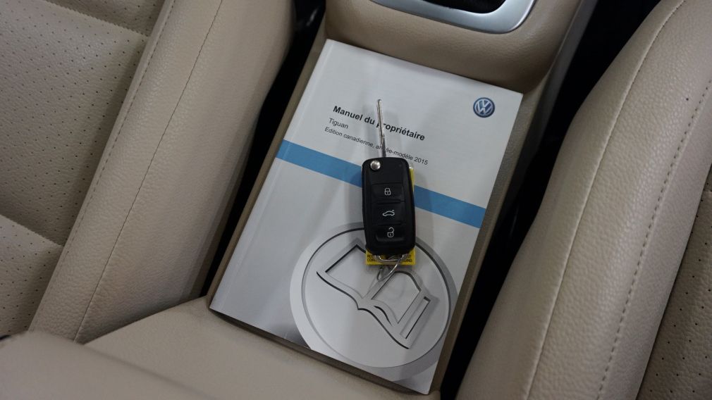 2015 Volkswagen Tiguan Comfortline AWD (cuir-toit-caméra) #34