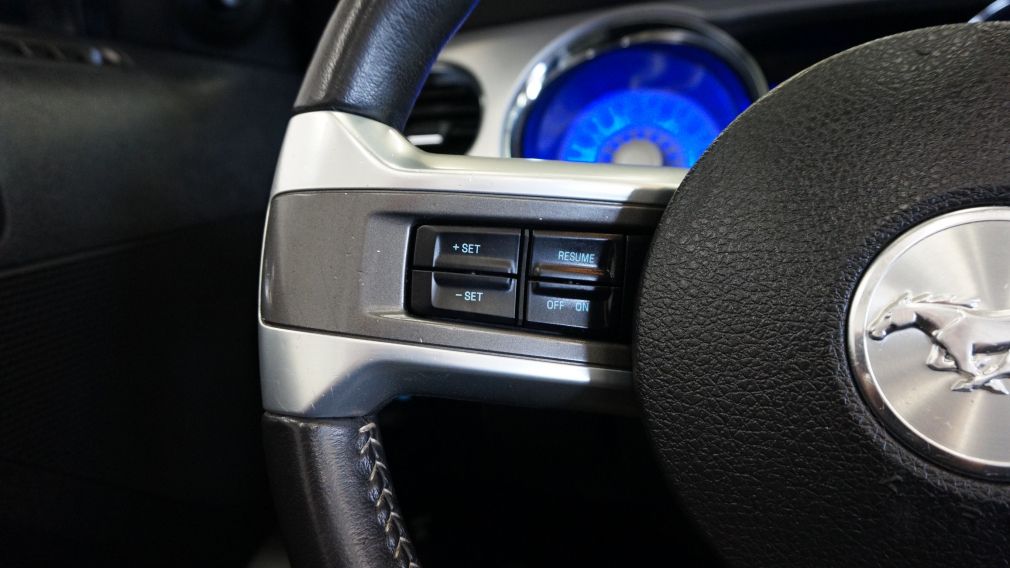 2012 Ford Mustang Cabriolet V6 (cuir) #11
