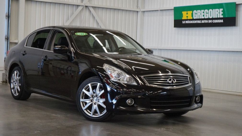 2012 Infiniti G37X (cuir-toit-caméra-sonar) #0