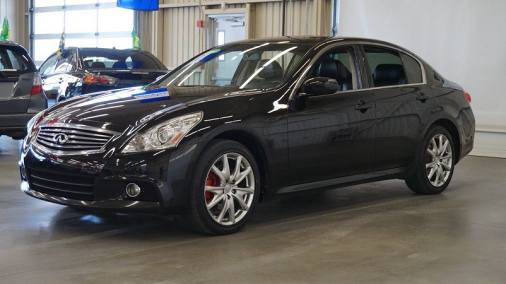 2012 Infiniti G37X (cuir-toit-caméra-sonar) #2