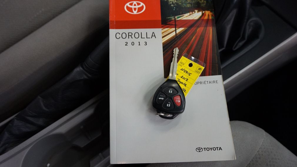 2013 Toyota Corolla CE (a/c-gr. électrique-bluetooth) #25