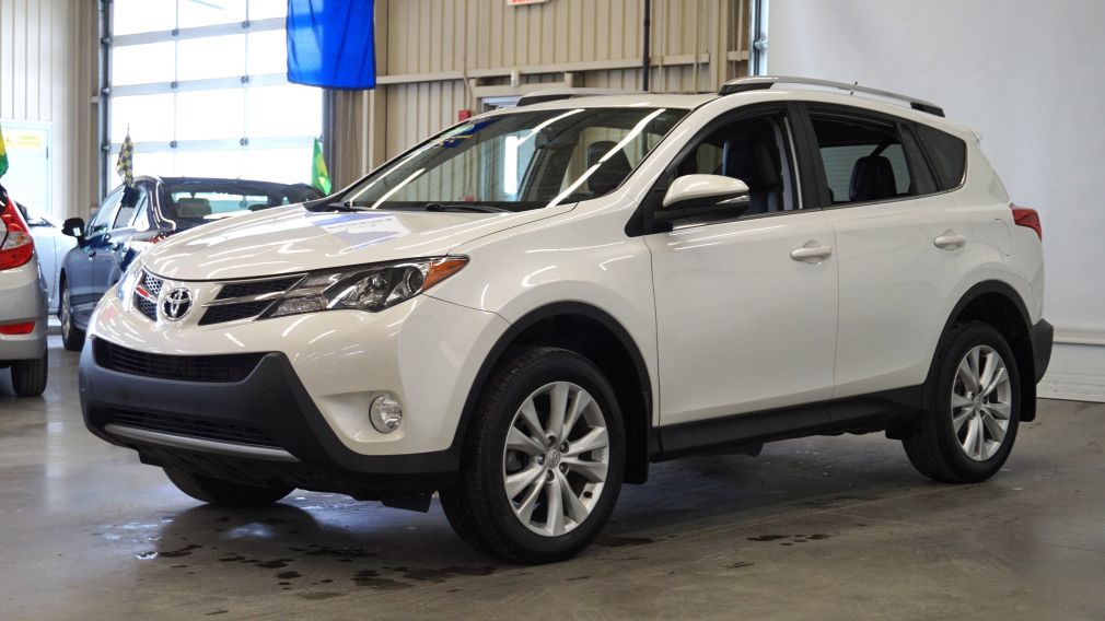 2013 Toyota Rav 4 Limited AWD (cuir-toit-caméra) #2