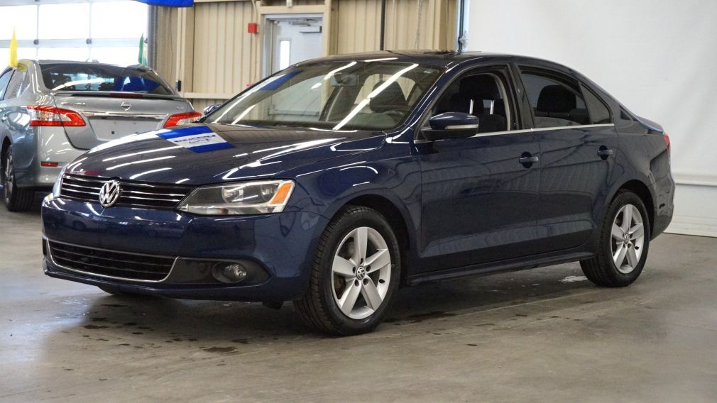 2013 Volkswagen Jetta TDI 2.0 CONFORTLINE TOIT #2