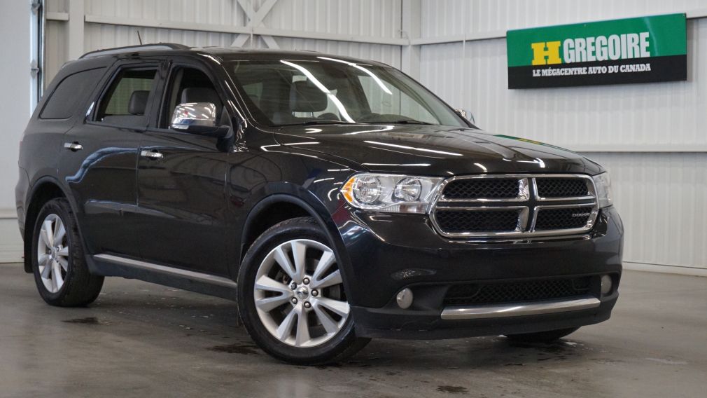 2011 Dodge Durango Crew AWD (cuir-toit-navi-caméra) #0