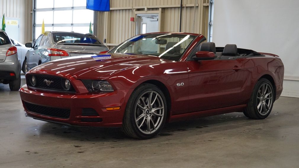 2014 Ford Mustang GT Cabriolet (cuir-sonar) #2