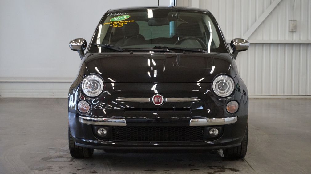 2013 Fiat 500 (cuir-toit ouvrant) #2