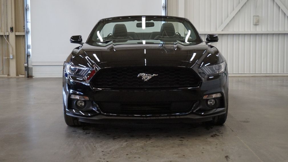 2015 Ford Mustang EcoBoost Cabriolet (cuir-caméra-navi) #2