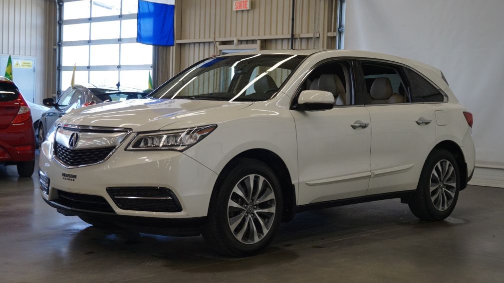 2015 Acura MDX AWD (cuir-toit-navi-caméra) #2