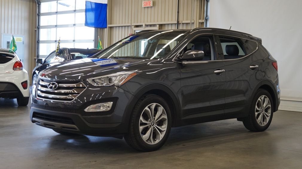 2015 Hyundai Santa Fe Sport AWD 2.0 Turbo (cuir-caméra-sonar) #3