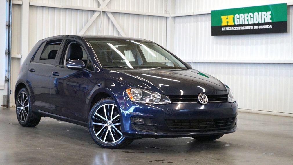 2015 Volkswagen Golf TDI Comfortline (cuir-caméra) #0