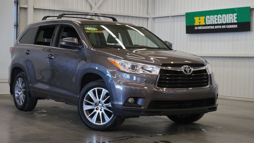 2015 Toyota Highlander XLE AWD (cuir-toit-navi-caméra) #0