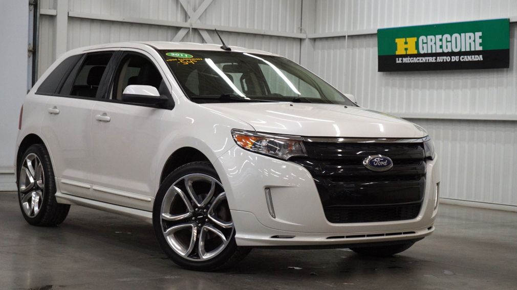 2011 Ford EDGE Sport AWD (cuir-caméra) #0