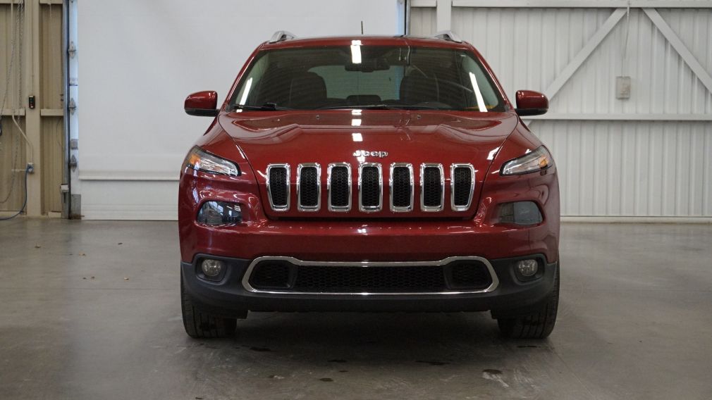 2015 Jeep Cherokee Limited 4WD (cuir-toit-navi-caméra) #2