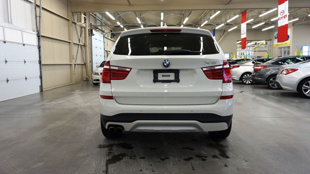 2017 BMW X3 xDrive (cuir-toit pano-caméra-navi) #5