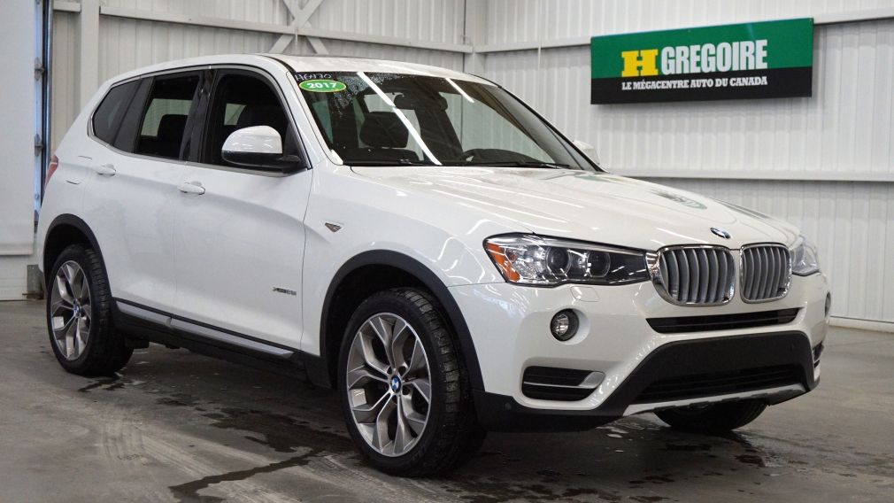 2017 BMW X3 xDrive (cuir-toit pano-caméra-navi) #39