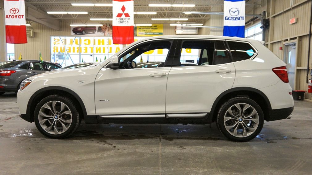 2017 BMW X3 xDrive (cuir-toit pano-caméra-navi) #3