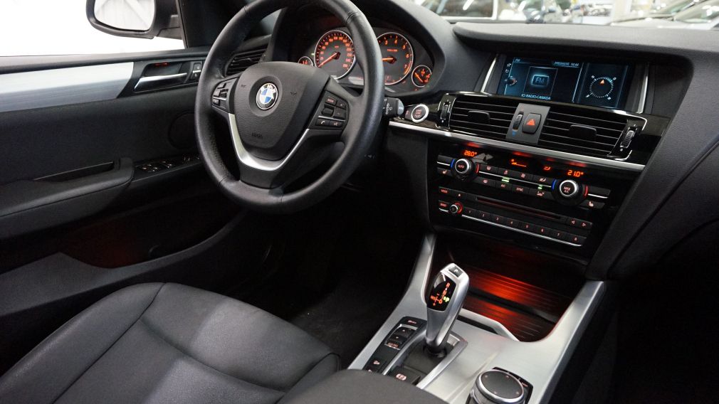 2017 BMW X3 xDrive (cuir-toit pano-caméra-navi) #12