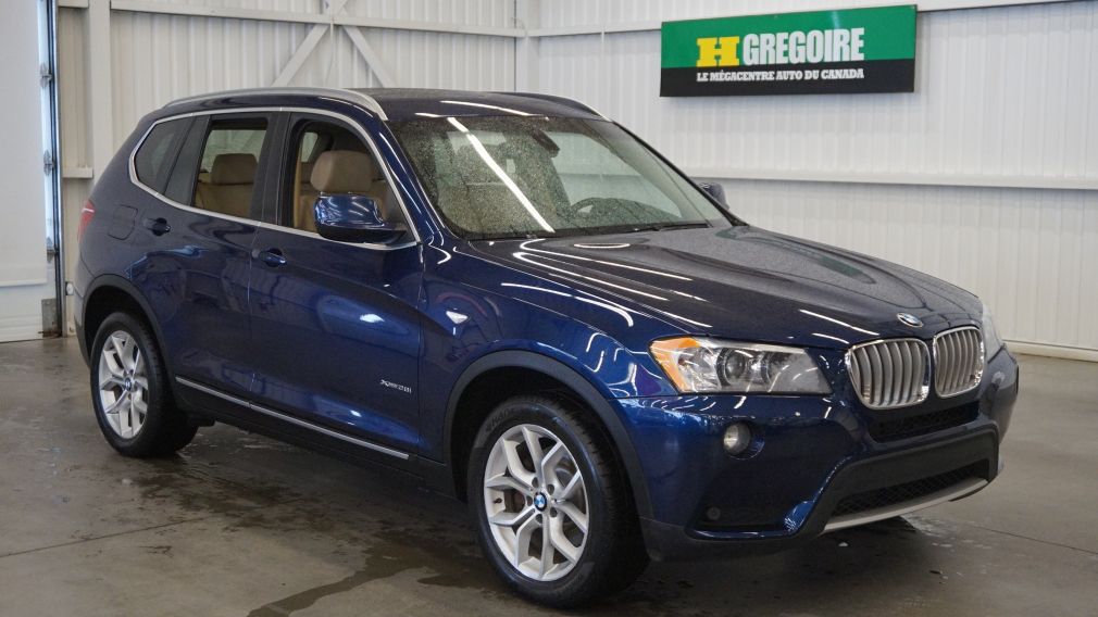 2012 BMW X3 28i AWD (cuir-toit pano-caméra-sonar) #34