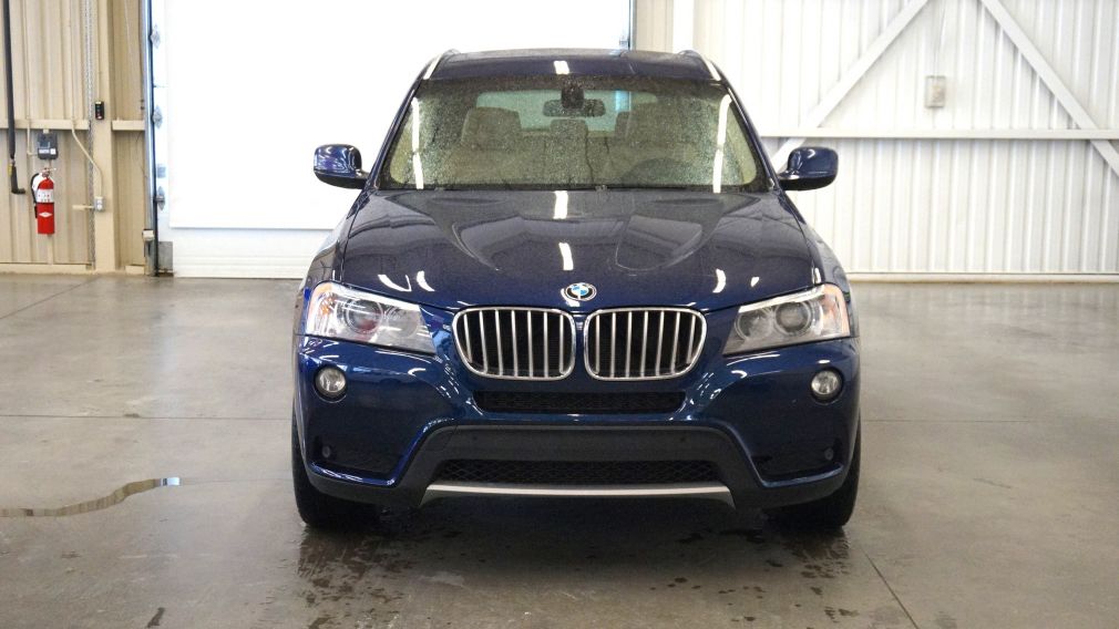 2012 BMW X3 28i AWD (cuir-toit pano-caméra-sonar) #2