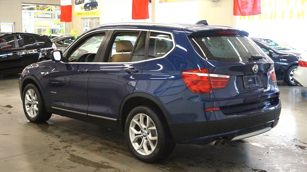 2012 BMW X3 28i AWD (cuir-toit pano-caméra-sonar) #5