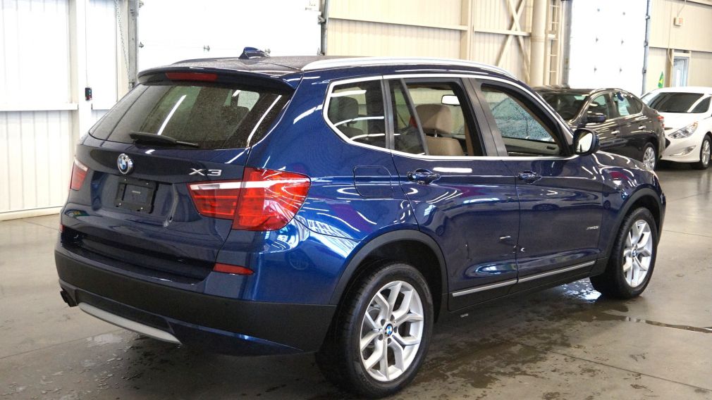 2012 BMW X3 28i AWD (cuir-toit pano-caméra-sonar) #6