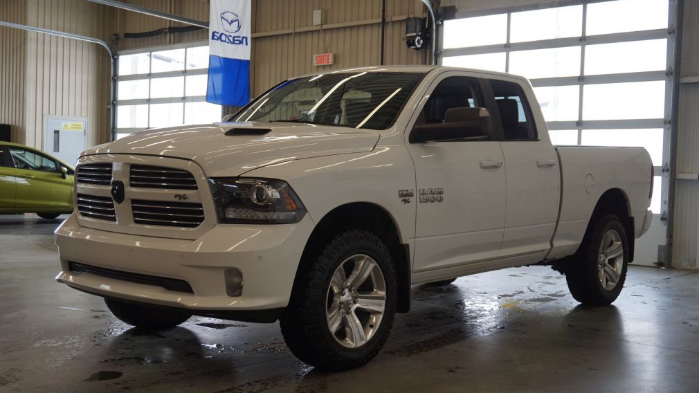 2014 Ram 1500 Sport 4WD (caméra-toit-cuir-navi) #2