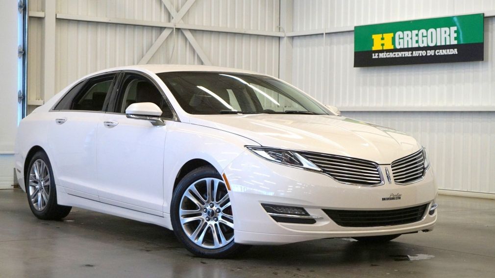 2013 Lincoln MKZ EcoBoost (cuir-caméra-sonar) #0