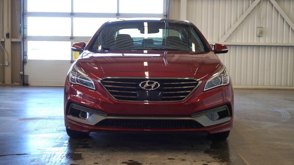 2015 Hyundai Sonata Sport 2.0T (cuir-navi-toit pano-caméra) #2