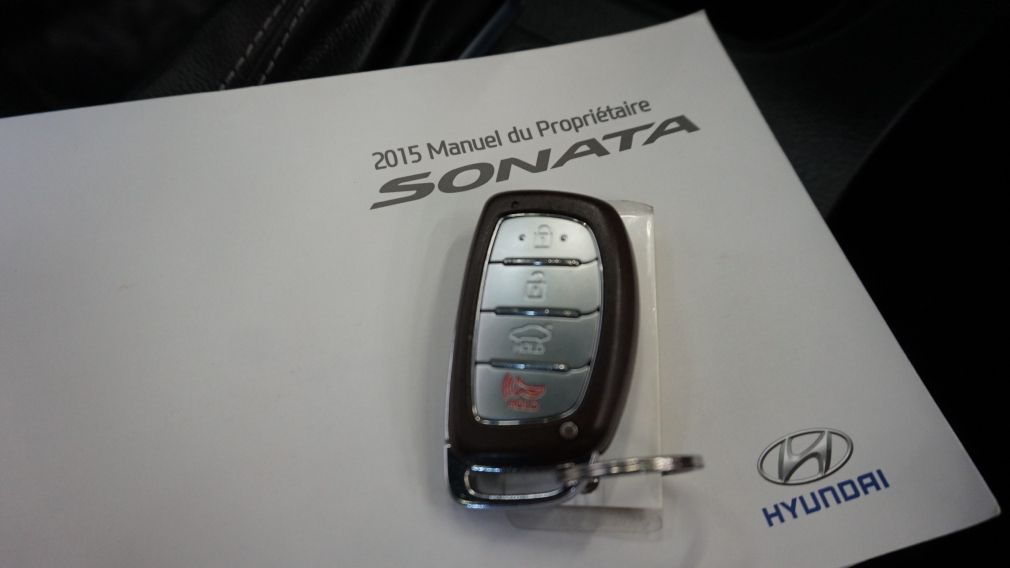 2015 Hyundai Sonata Sport 2.0T (cuir-navi-toit pano-caméra) #39