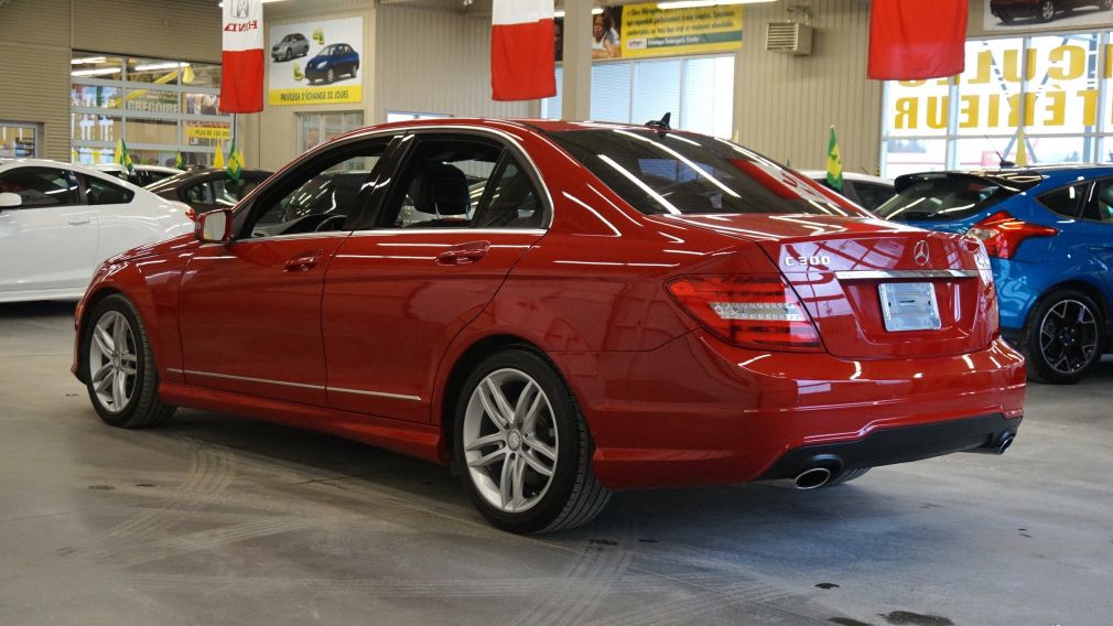 2014 Mercedes Benz C300 4matic (caméra-cuir-navi-toit) #5