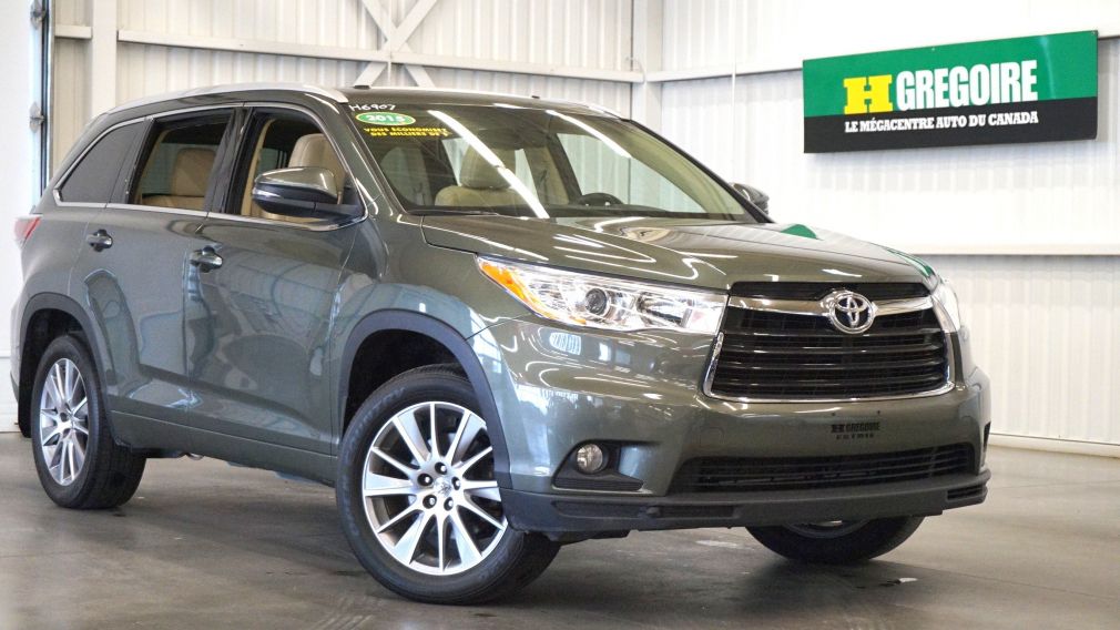 2015 Toyota Highlander XLE AWD (caméra-toit-navi-cuir) #0