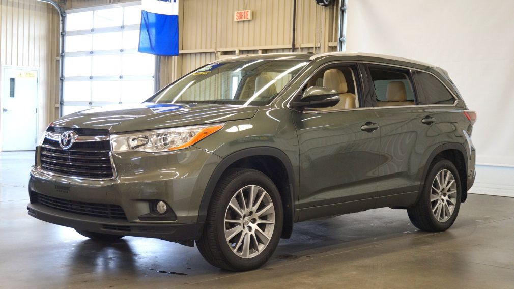 2015 Toyota Highlander XLE AWD (caméra-toit-navi-cuir) #3