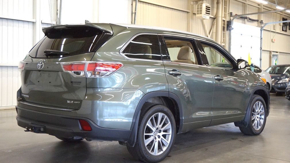 2015 Toyota Highlander XLE AWD (caméra-toit-navi-cuir) #6