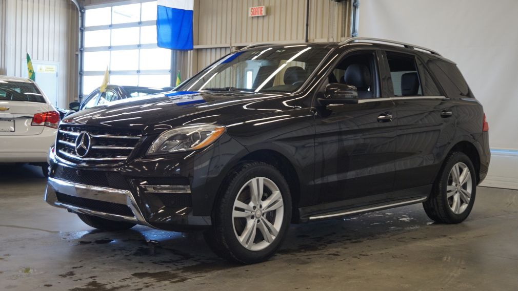 2015 Mercedes Benz ML350 BlueTEC AWD CUIR TOIT NAV CAM RECUL #2