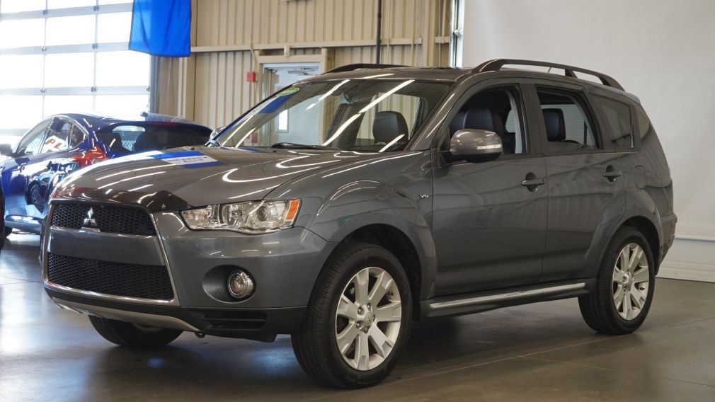 2012 Mitsubishi Outlander XLS AWD (caméra-cuir-toit) #8